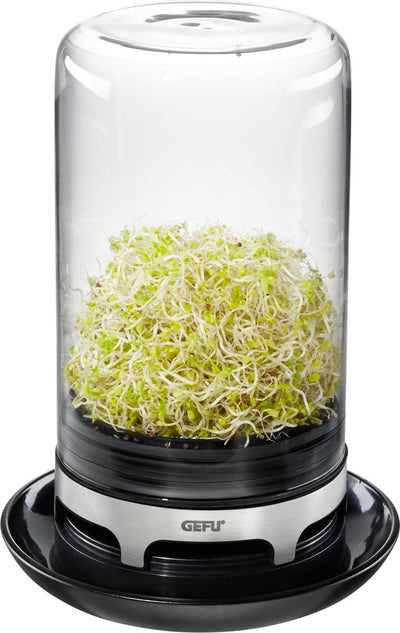 Gefu Sprossenglas bivita® – frische Sprossen ganz einfach zu Hause züchten