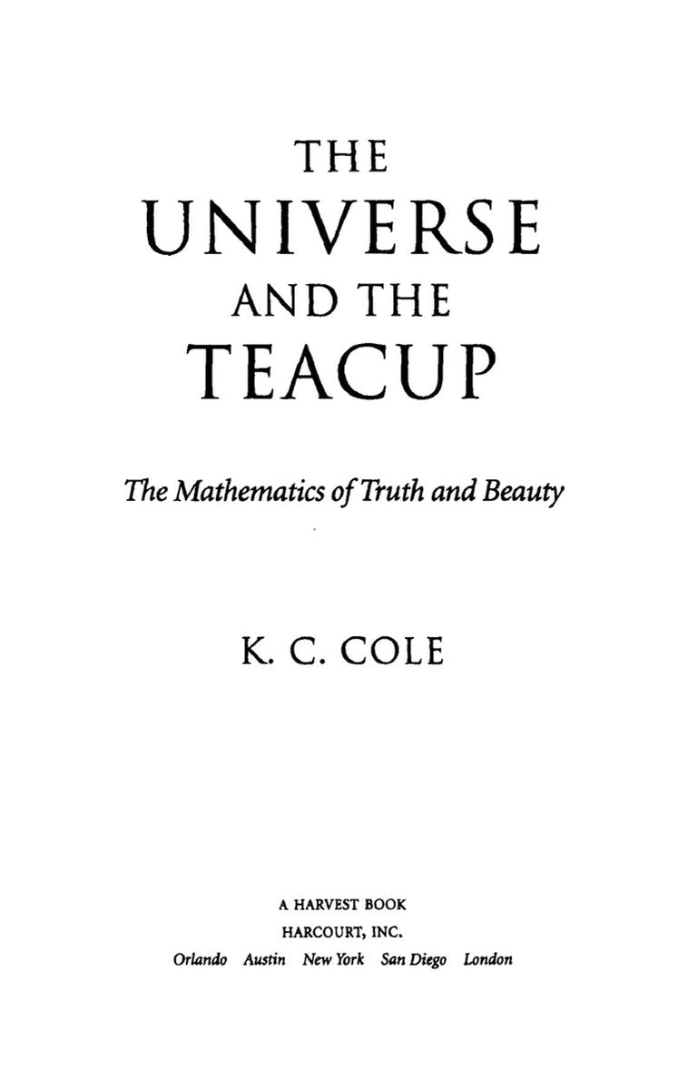 Das Universum und die Teetasse