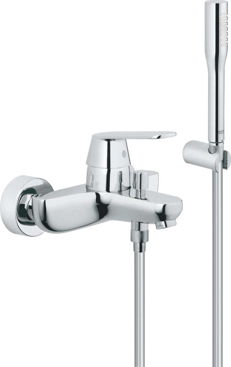 Grohe Eurosmart Cosmopolitan Wannenarmatur – mit Wannenset – 15 cm Achsabstand