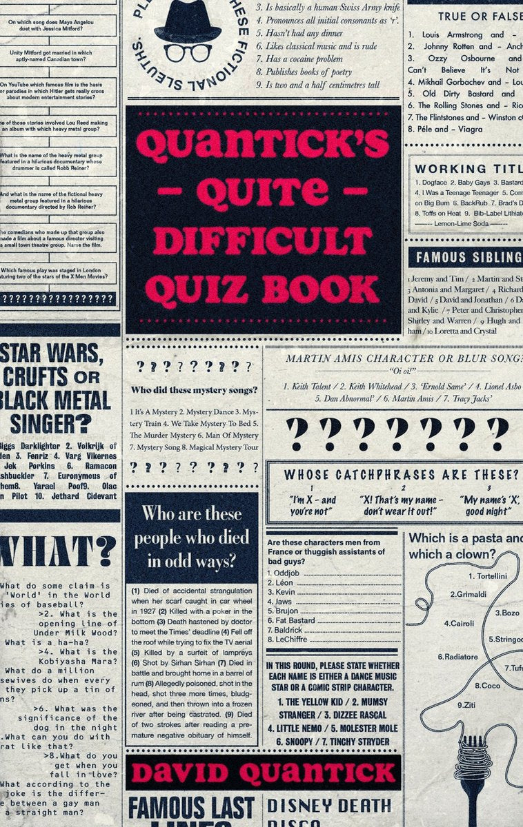 Quanticks recht schwieriges Quizbuch