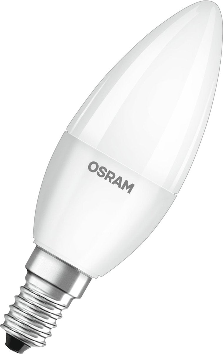 Osram LED-Lampe - Kerze - E14 - matt - 4,9W - 470 Lumen - warmweiß - nicht dimmbar - 5 Stück