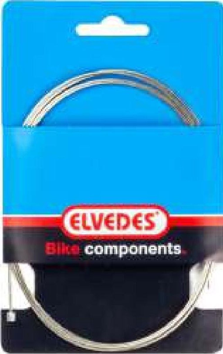 Schalt-Innenzug Elvedes 4000mm Edelstahl Slick Ø1.1mm Shimano Sram N-Nippel (auf Karte)