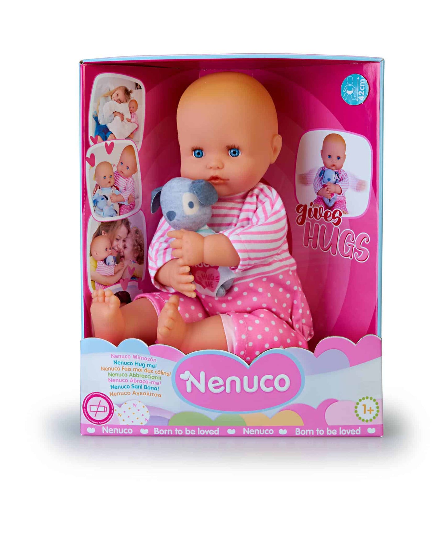 Nenuco Babypop mit einem weichen Körper etwa 42 cm groß