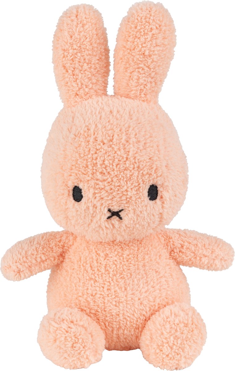 Miffy Frottee-Kuscheltier – Pfirsich – 23 cm