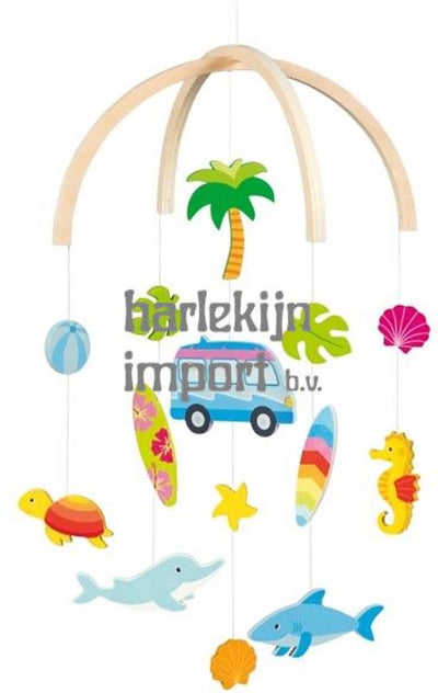 Goki Mobile - Surfer - 25x30cm - Holz