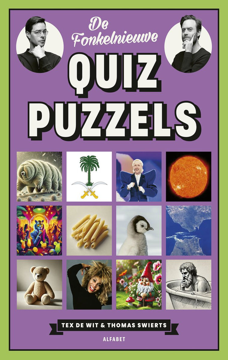 Alphabetisieren Sie die brandneuen Quizrätsel – Tex De Wit und Thomas Swierts