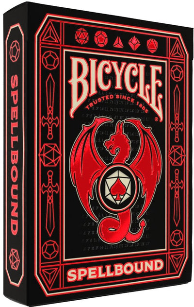Bicycle Spellbound – Premium-Spielkarten – basierend auf Rollenspielen – TRPG – Creatives – Sammlerstück