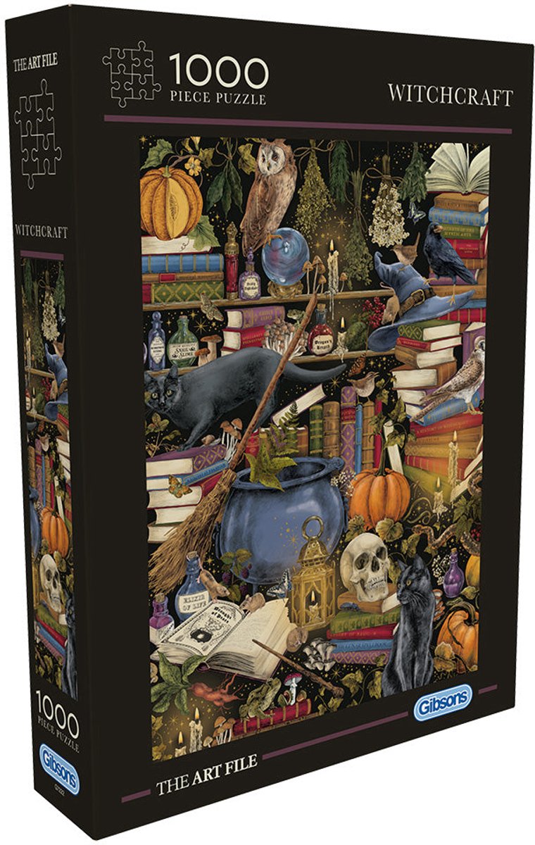 Gibsons – Witchcraft (by the art file) – 1000 Teile 49×68cm (B×H) – Puzzle für Erwachsene