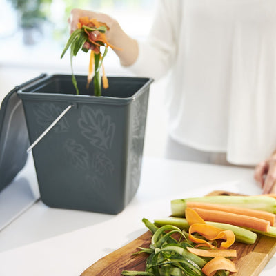 Rotho Rotho Green Waste Biner 7l dunkelgrün