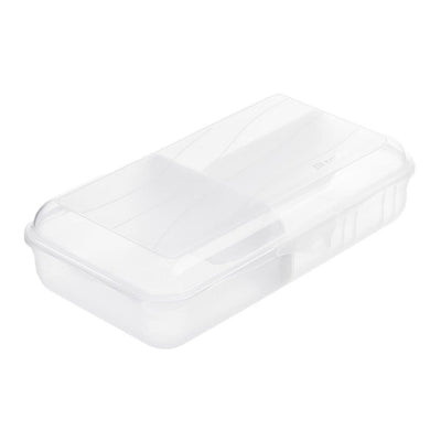 Rotho Fun Lunchbox mit Divide -Schüssen 1,7l transparent