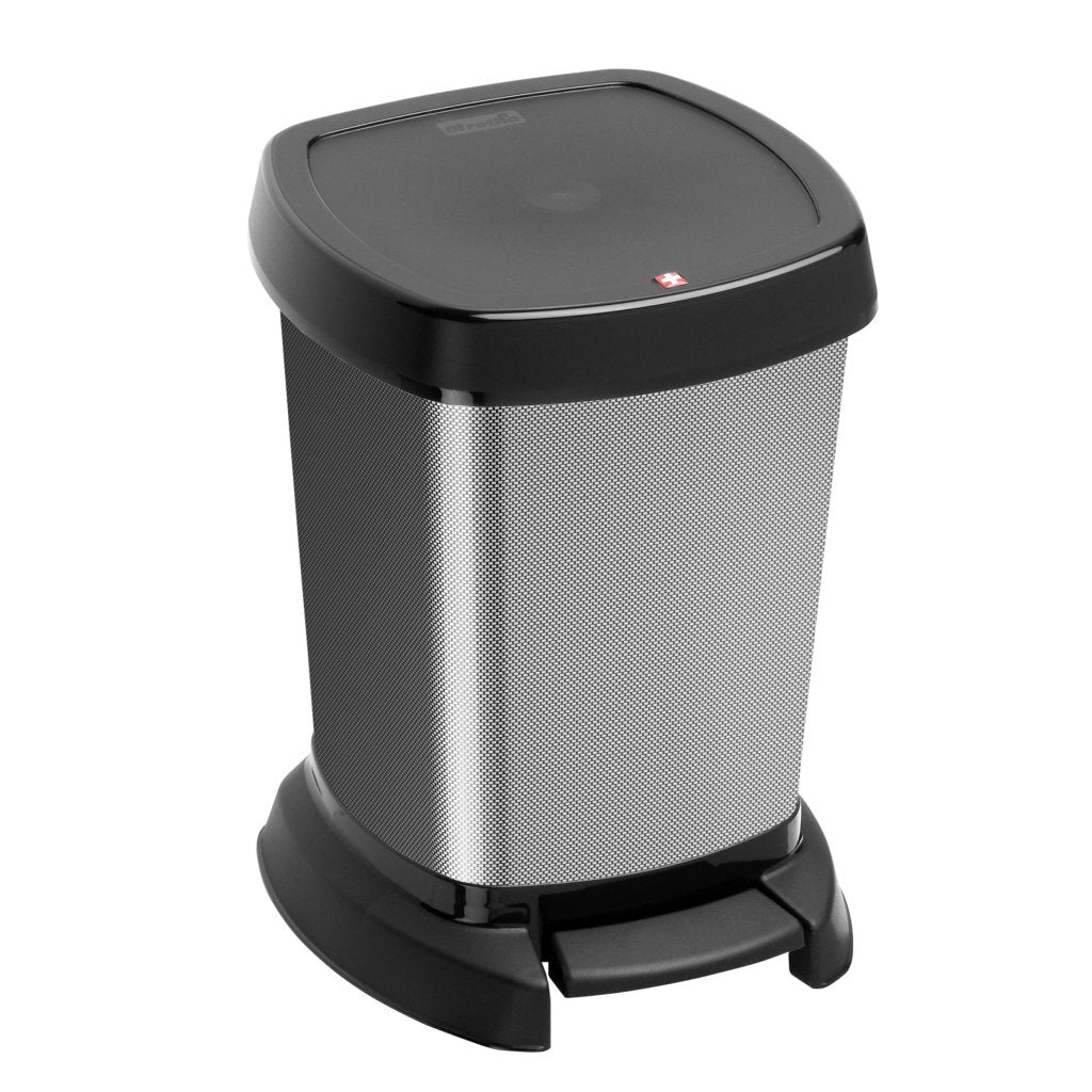 Rotho Rotho Paso Pedal Bin 6L Carbon Metallic