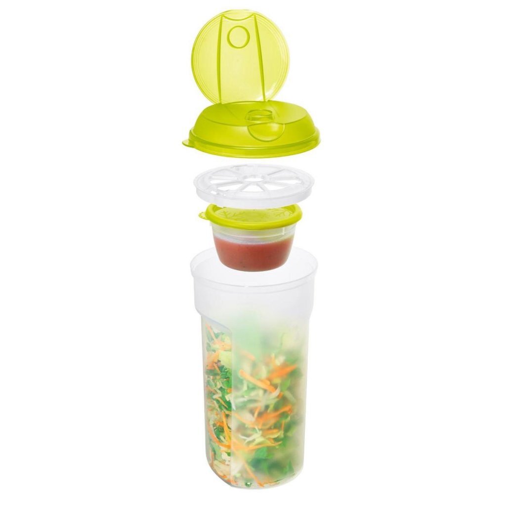 Rotho Rotho Take and Shake Saladeen Saus Stroier 1l Lime Green