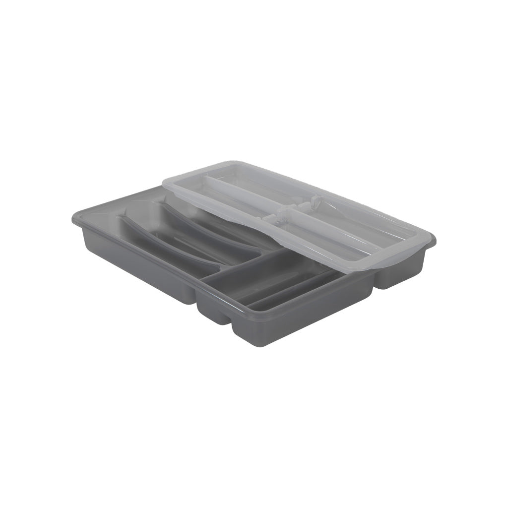 ROTHO ROTHO BASIC BUTLERY BOX 6 FACHTEN Variable Anthrazit