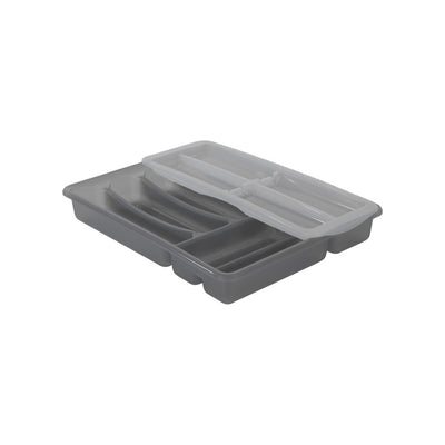 ROTHO ROTHO BASIC BUTLERY BOX 6 FACHTEN Variable Anthrazit