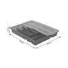 ROTHO ROTHO BASIC BUTLERY BOX 6 FACHTEN Variable Anthrazit
