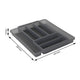 Rotho Rotho Cutlery Box 7 Fächer Anthrazit