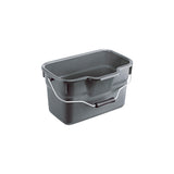 Rotho Rotho Basic Emmer Rechteckige 12L Anthrazit - afbeelding 1