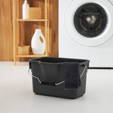 Rotho Rotho Basic Emmer Rechteckige 12L Anthrazit - afbeelding 2