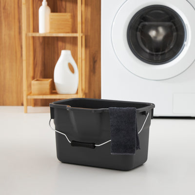 Rotho Rotho Basic Emmer Rechteckige 12L Anthrazit