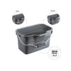 Rotho Rotho Basic Emmer Rechteckige 12L Anthrazit