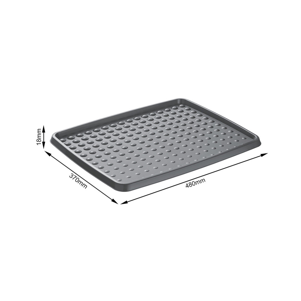 Rotho Rotho Drops Schuhmatte 48x48 cm Anthrazit
