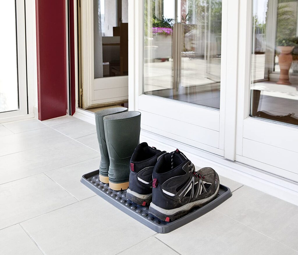 Rotho Rotho Drops Schuhmatte 48x48 cm Anthrazit