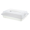 Rotho Fresh Party -Butler serviert 43,5x11x29.5 cm weißer transparent