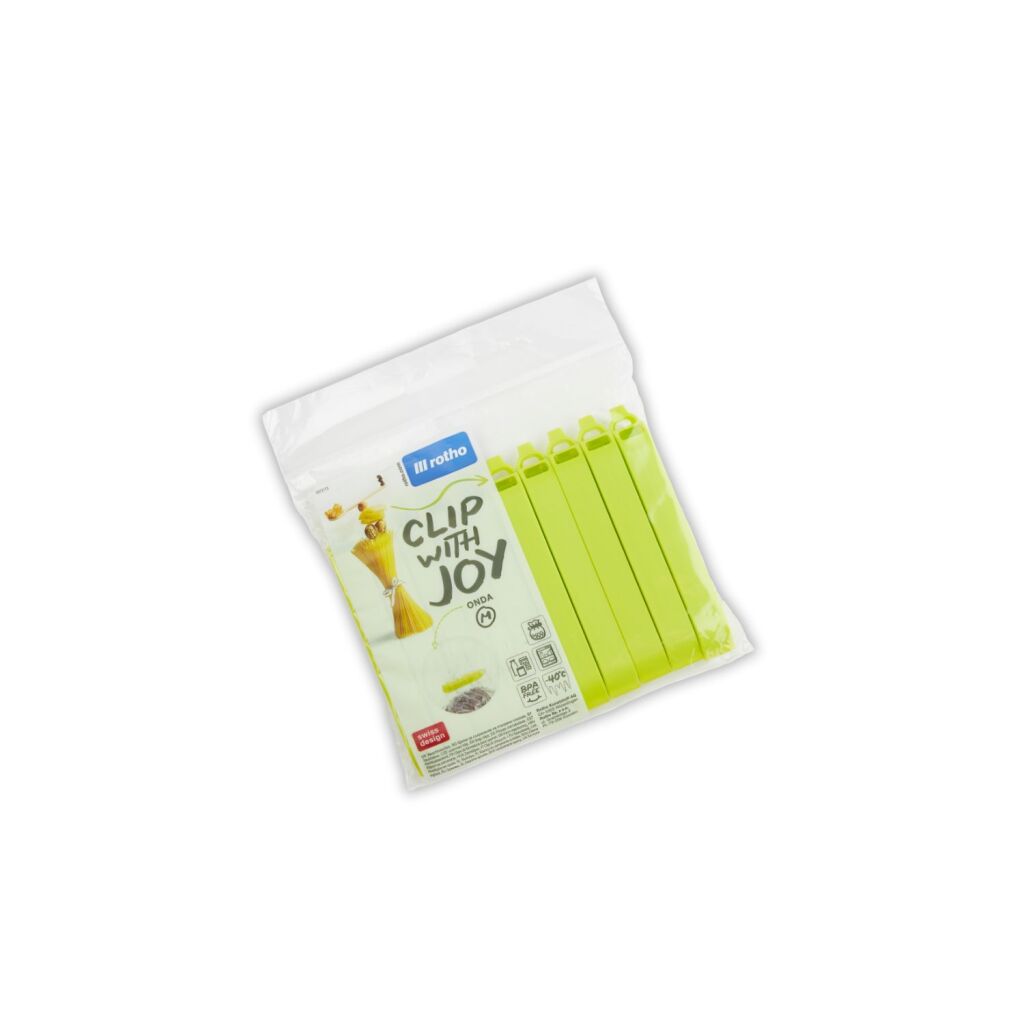 ROTHO ROTHO FRINDE Klemmen 10 Teile Limegroen