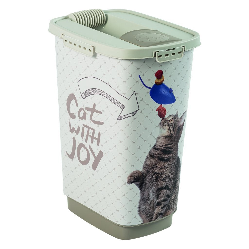 Rotho Rotho Cody Cat Pet Food Container 25l Cappuccino Sand