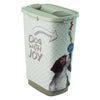 Rotho Rotho Cody Dog Haustier Futterbehälter 50l Cappuccino Sand