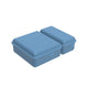 Rotho Rotho Twin Lunchbox 1.05+0,55L Horizont Blau