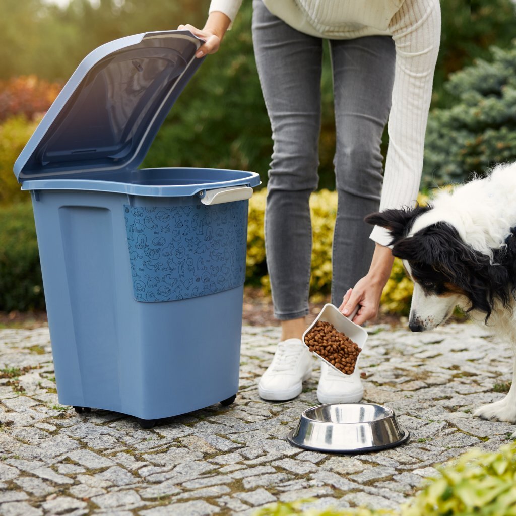 Rotho Rotho Archie Haustier Futterbehälter 38L Blau