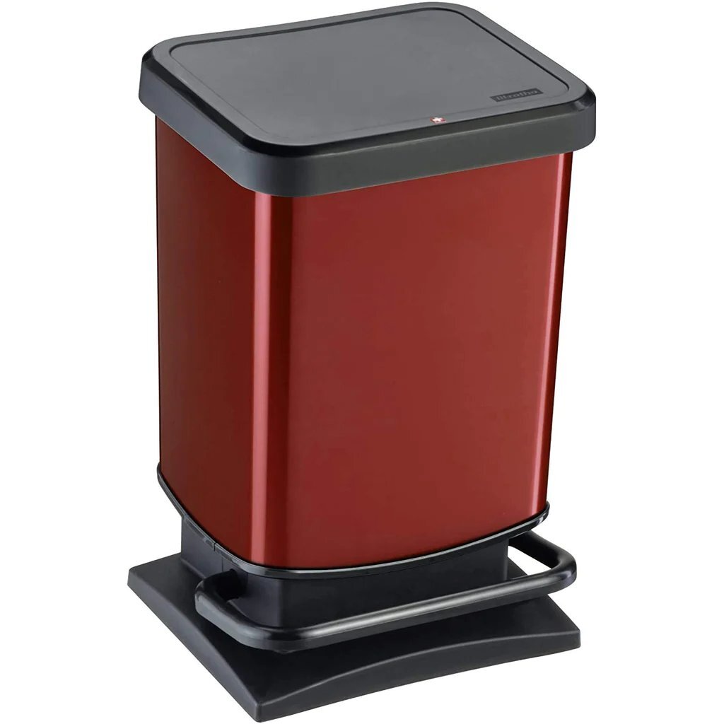 Rotho Rotho Paso Pedal Bin 20L Red Metallic