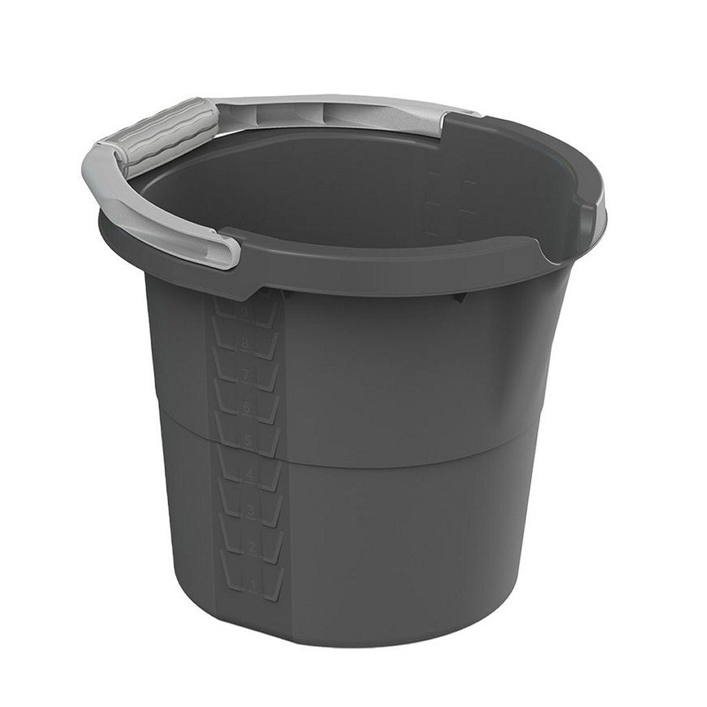 Rotho Tageseimer mit Skala 10l Anthrazit