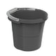 Rotho Tageseimer mit Skala 10l Anthrazit