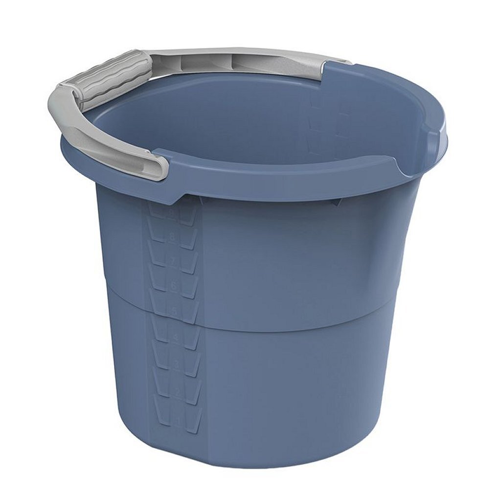 Rotho Tageseimer mit Skala 10l Horizontblau