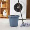 Rotho Tageseimer mit Skala 10l Horizontblau