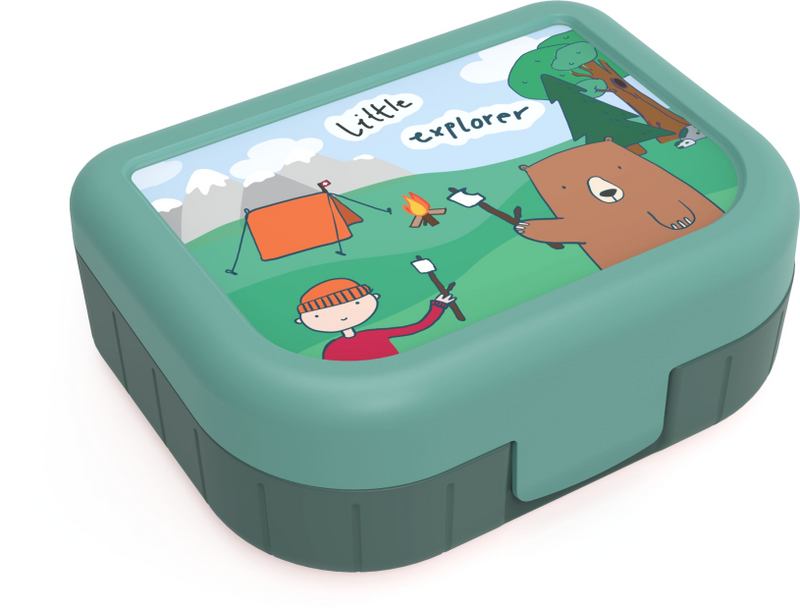 Rotho Lunchbox to go für Kinder, Entdecker, Jungs
