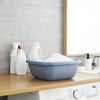 Rotho Tagesspülbecken 34x34cm 8l blau
