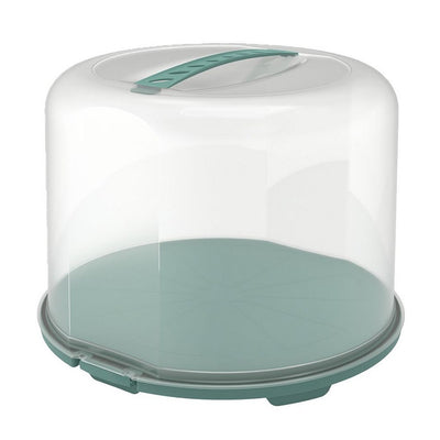Rotho Rotho Fresho Cake Box XL 35,5x34.5x26 cm Mistelgrün transparent