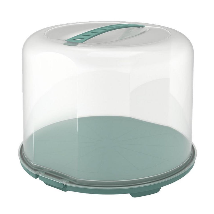 Rotho Rotho Fresho Cake Box XL 35,5x34.5x26 cm Mistelgrün transparent