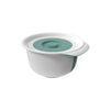 Rotho Rotho Fresh Montage Bowl mit Spritzabdeckung 4L Fogletoe Green