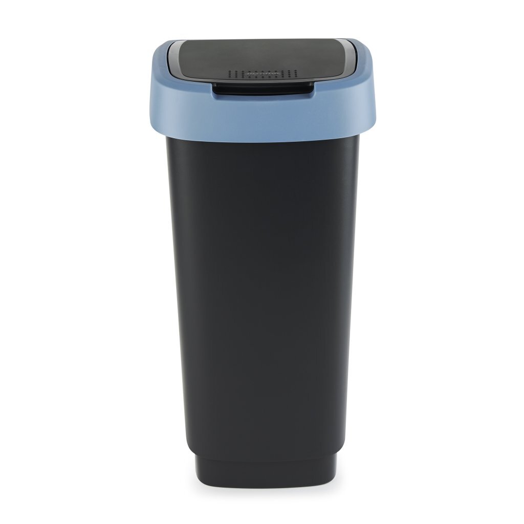 Rotho Rotho Twist Abfallbehälter 25l Horizont Blau