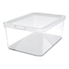 Rotho Cauma Kühlschrank Organizer 4,65l weiß transparent