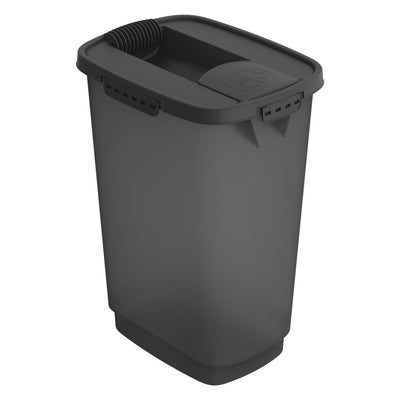 Rotho Rotho Cody Haustier Futterbehälter 25L Anthrazit transparent