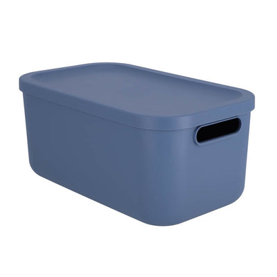 Rotho Decoration StorageBox Albula Light 12 l Horizont Blau