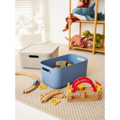 Rotho Decoration StorageBox Albula Light 12 l Horizont Blau