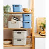 Rotho Decoration StorageBox Albula Light 12 l Horizont Blau