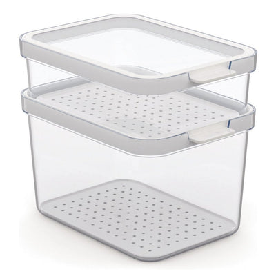 ROTHO ROTHO CAMUMA SET Kühlschrank -Organizer 1.2L + 2,15L Transparent