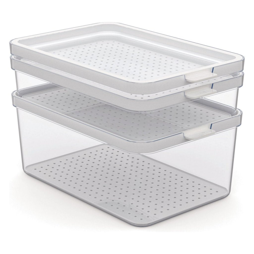ROTHO ROTHO CAMUMA SET Kühlschrank -Organizer 1.3L + 2,6 l + 4,65L Transparent